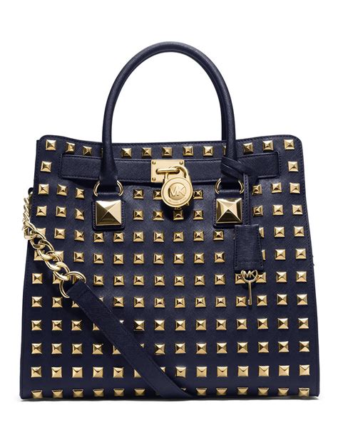 large hamilton michael kors|michael kors hamilton studded tote.